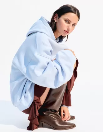 BERSHKA SERIES Hanorac rupt