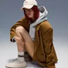 Balerini din faux shearling Balerini din faux shearling