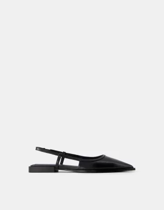 Balerini slingback cu vârf ascuțit