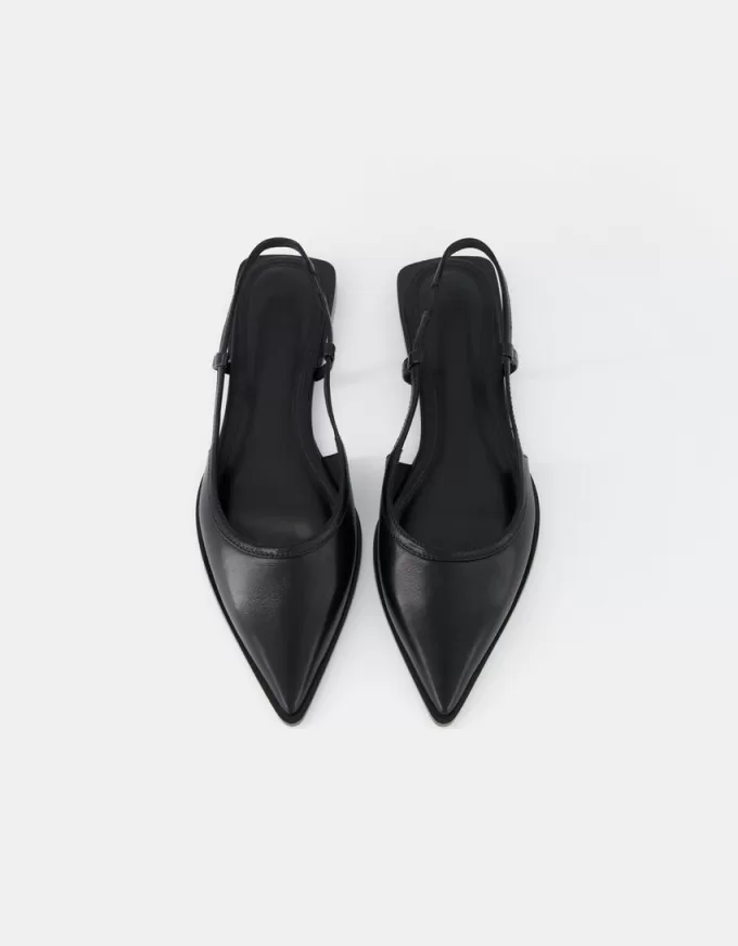 Balerini slingback cu vârf ascuțit Balerini slingback cu vârf ascuțit