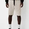 Bermuda jacquard cu dungi Bermuda jacquard cu dungi