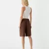 Bermude din bumbac rustic Bermude din bumbac rustic