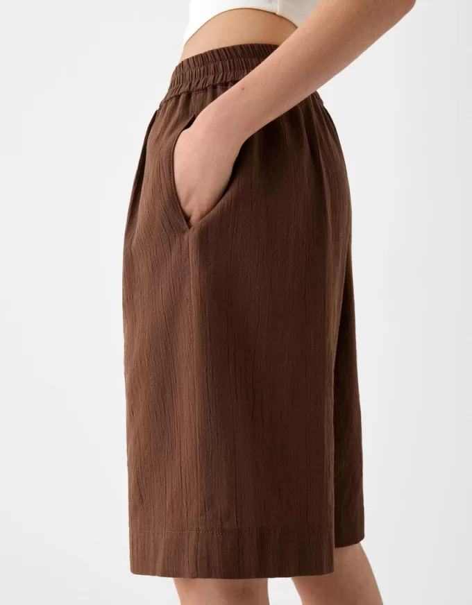 Bermude din bumbac rustic Bermude din bumbac rustic
