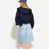 Bermude largi din denim Bermude largi din denim