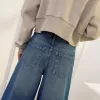 Bermude largi din denim Bermude largi din denim