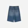 Bermude largi din denim Bermude largi din denim