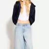 Bermude largi din denim Bermude largi din denim