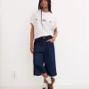 Bermude largi din denim Bermude largi din denim