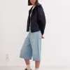 Bermude largi din denim Bermude largi din denim