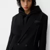Blazer de costum oversize din satin Blazer de costum oversize din satin