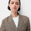 Blazer decupat cu tiv uzat Blazer decupat cu tiv uzat
