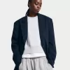 Blazer oversize cu dungi