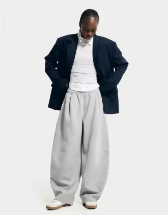 Blazer oversize cu dungi