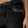 Blugi anilor ’90 cu împânzire cu picioare largi Blugi anilor ’90 cu împânzire cu picioare largi