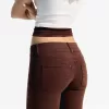 Blugi bootcut cu talie joasă Blugi bootcut cu talie joasă