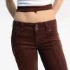 Blugi bootcut cu talie joasă Blugi bootcut cu talie joasă
