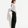 Blugi cargo cu picioare drepte Blugi cargo cu picioare drepte