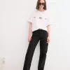Blugi cargo cu picioare drepte Blugi cargo cu picioare drepte