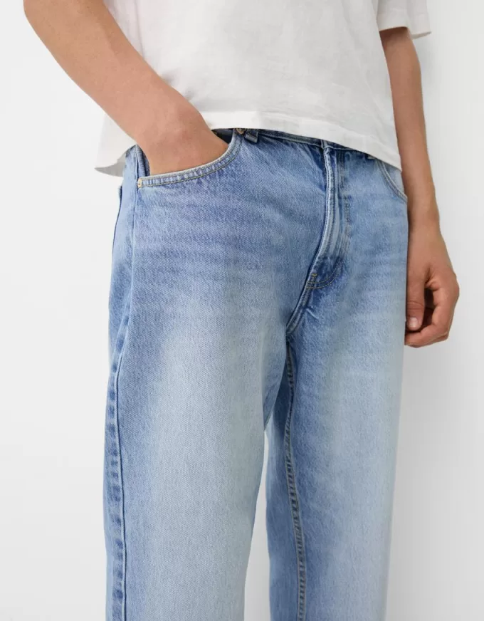 Blugi conici slim fit Blugi conici slim fit