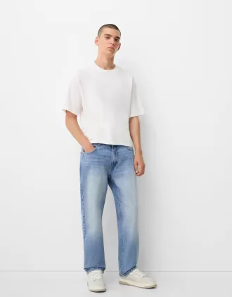 Blugi conici slim fit