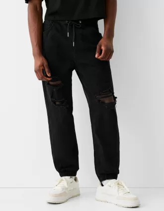 Blugi jogger rupți