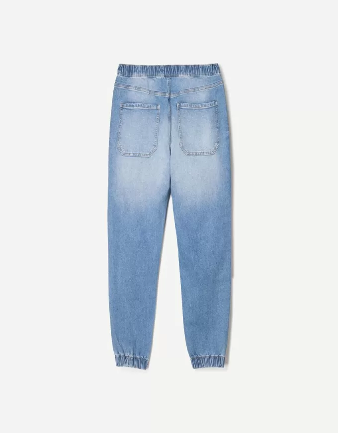 Blugi jogger rupți Blugi jogger rupți