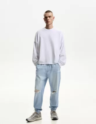Blugi jogger rupți