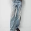 Blugi largi baril Blugi largi baril