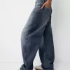 Blugi largi baril Blugi largi baril