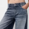 Blugi largi baril Blugi largi baril
