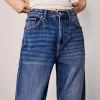 Blugi mom cu talie mare, cu talie relaxată Blugi mom cu talie mare, cu talie relaxată