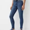 Blugi skinny cu talie joasă Blugi skinny cu talie joasă