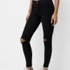 Blugi skinny cu talie joasă Blugi skinny cu talie joasă