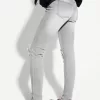 Blugi skinny cu talie joasă Blugi skinny cu talie joasă