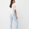 Blugi skinny cu talie joasă Blugi skinny cu talie joasă