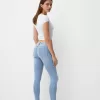 Blugi skinny cu talie joasă Blugi skinny cu talie joasă