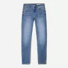 Blugi skinny cu talie joasă Blugi skinny cu talie joasă
