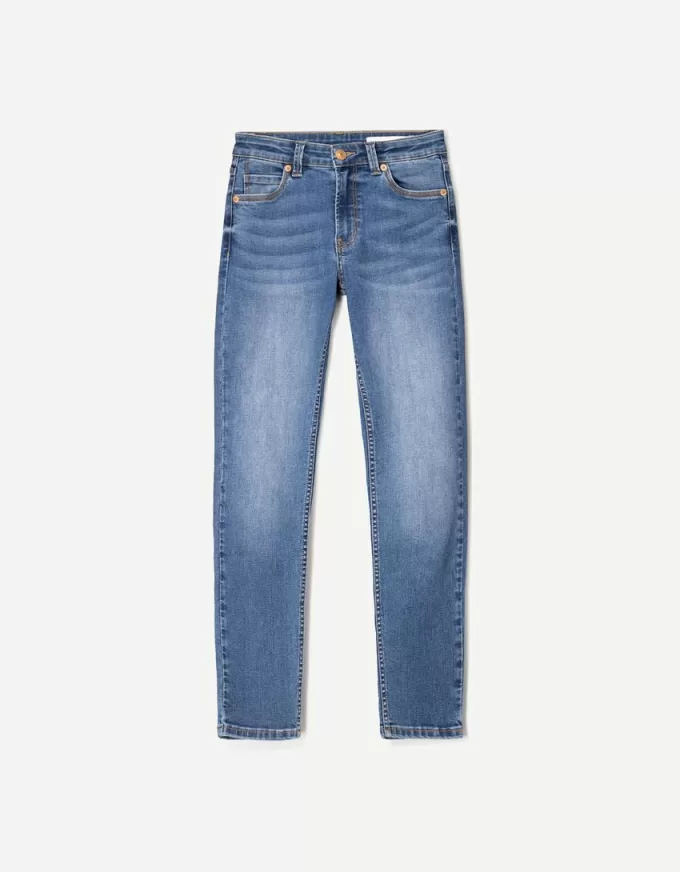Blugi skinny cu talie joasă Blugi skinny cu talie joasă