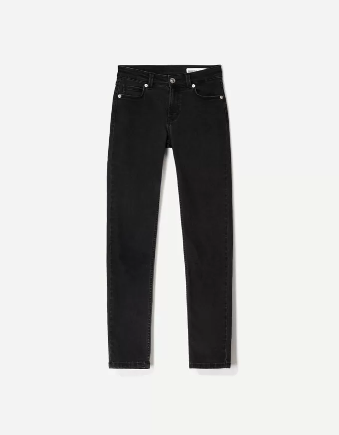 Blugi skinny cu talie joasă Blugi skinny cu talie joasă
