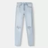Blugi skinny cu talie joasă Blugi skinny cu talie joasă