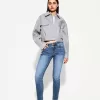 Blugi skinny cu talie joasă Blugi skinny cu talie joasă