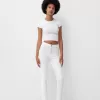Blugi skinny cu talie super mare Blugi skinny cu talie super mare