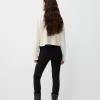 Blugi skinny cu talie super mare Blugi skinny cu talie super mare