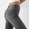 Blugi skinny cu talie super mare Blugi skinny cu talie super mare