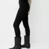 Blugi skinny cu talie super mare Blugi skinny cu talie super mare
