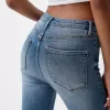 Blugi skinny cu talie super mare Blugi skinny cu talie super mare