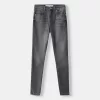 Blugi skinny cu talie super mare Blugi skinny cu talie super mare