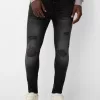 Blugi super skinny rupti Blugi super skinny rupti