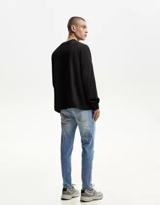 Blugi super skinny rupti