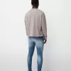 Blugi super skinny rupti Blugi super skinny rupti